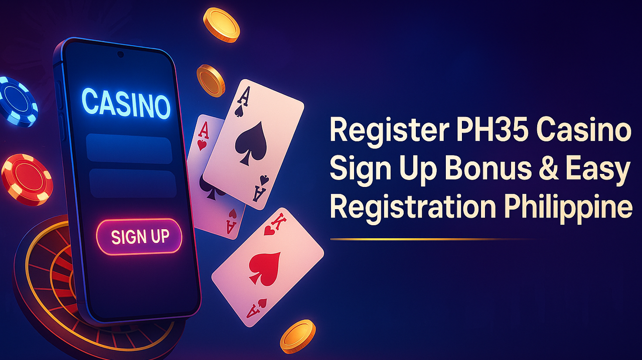Register PH35 Casino | Sign Up Bonus & Easy Registration Philippine