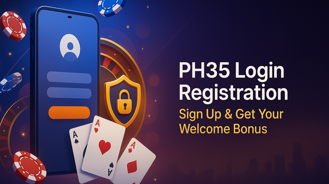 PH35 Login Registration | Sign Up & Get Your Welcome Bonus