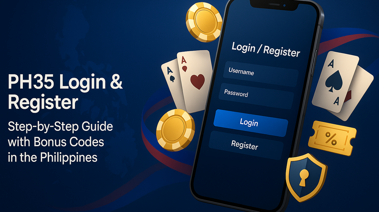 PH35 Login & Register | Step-by-Step Guide with Bonus Codes in the Philippines